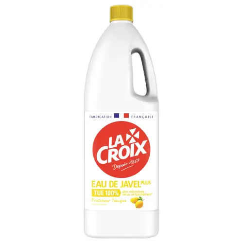 Nettoyant m&eacute;nager LACROIX fraicheur tonique - eau de javel - 1,5 L 