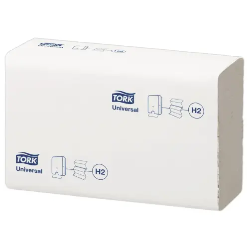 20 Essuie-mains interfoliés H2 - Blanc - TORK