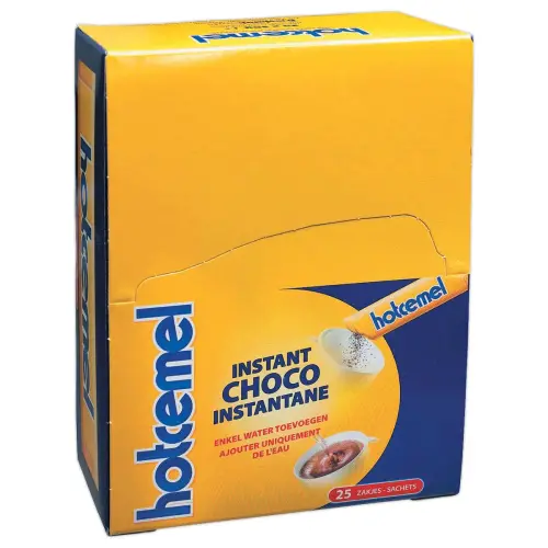 25 Hotcemel chocolat en poudre, paquet de25 sachets