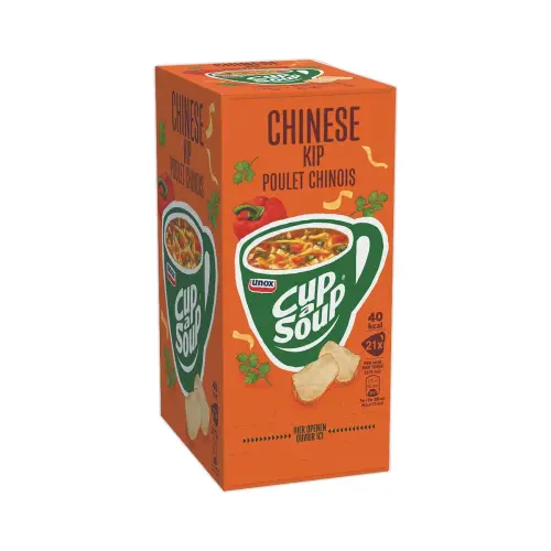 21 Cup-a-Soup poulet chinoise, paquet de 21 sachets 