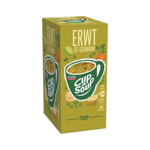 21 Cup-a-Soup pois (St. Germain), paquet de 21 sachets