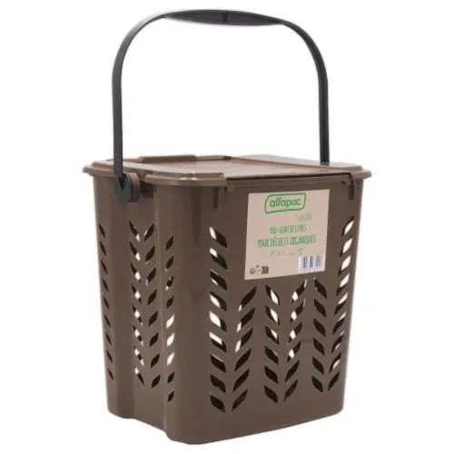 bio-seau 10L pour la collecte de déchets organiques