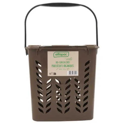 bio-seau 10L pour la collecte de déchets organiques
