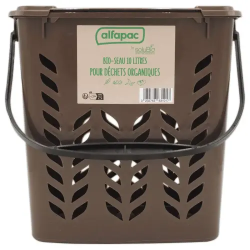 bio-seau 10L pour la collecte de déchets organiques