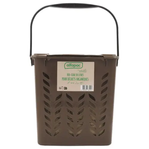 bio-seau 10L pour la collecte de déchets organiques