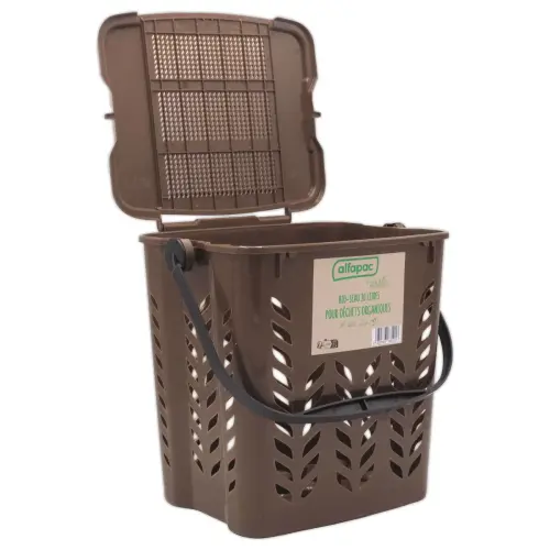 bio-seau 10L pour la collecte de déchets organiques