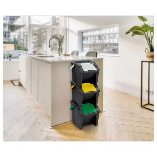 3 Kit de tri selectif Tower 30L