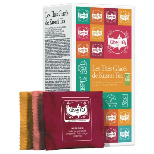 Coffret de 24 sachets de th&eacute;s glac&eacute;s bio 
