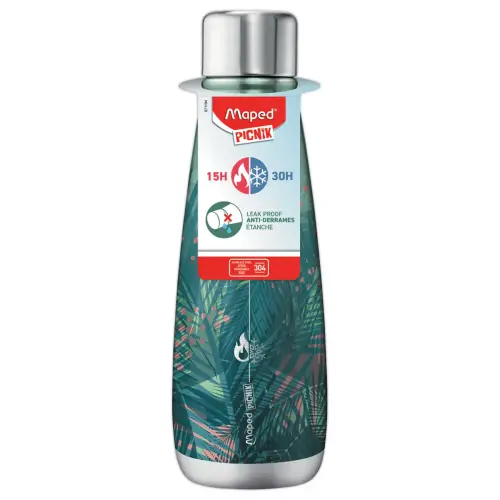 Bouteille isotherme 500 ml picnik concept adultes  - coloris tropical 