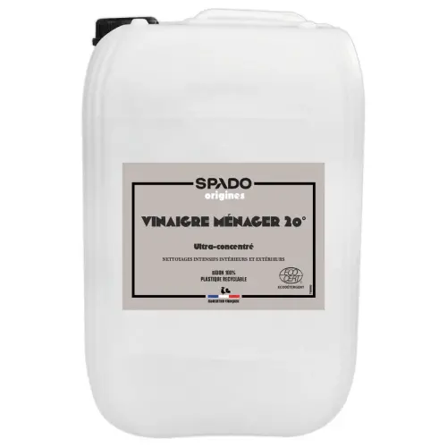 Spado Origines vinaigre blanc 20° Ecocert 10L