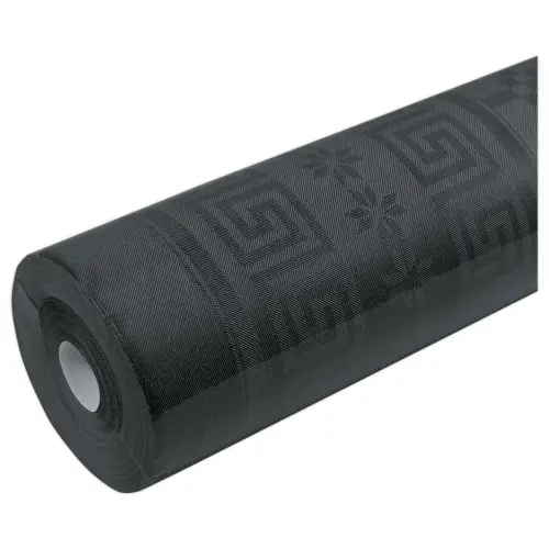 Rouleau de nappe en papier -  6 x 1,18 m - Noir - Exacompta 