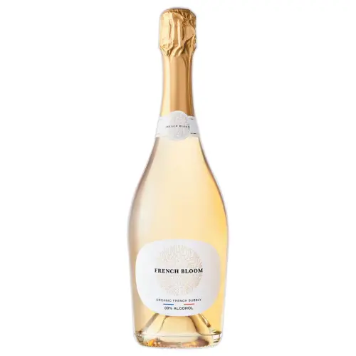 FRENCH BLOOM blanc, Effervescent sans alcool 0.0% 
