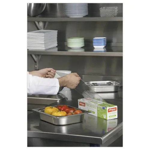 Film alimentaire étirable - 300 m x 30 cm - Boîte distributrice - ALFAPAC