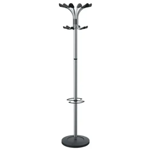 Portemanteau Chromy tête tournante - chrome noir