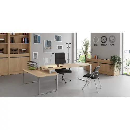 Portemanteau Chromy tête tournante - chrome noir