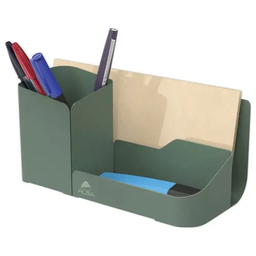 Organisateur de bureau métal - Vert céladon