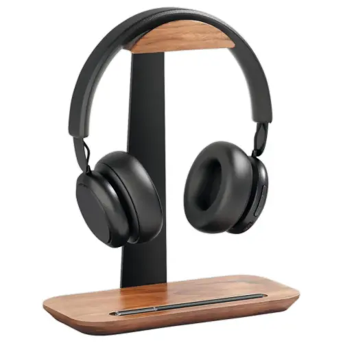 Support de casque bois bois