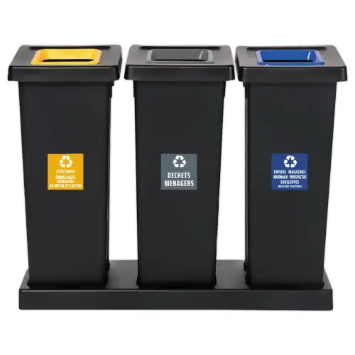 Poubelles 3Fit 50L