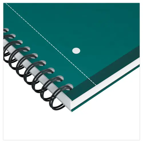 Cahier spirale Notebook A4+, 160p, 5x5, Oxford international Vert