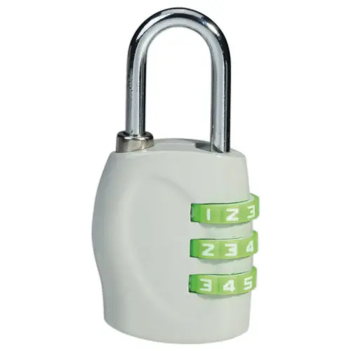 Cadenas à combinaison - Vert - Sign