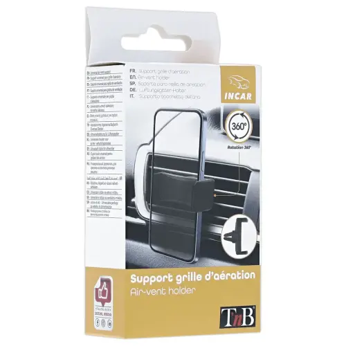 Support grille aération Tnb