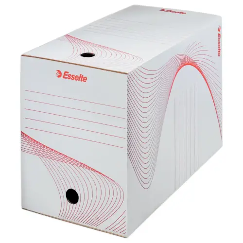25 Bo&icirc;tes d'archives Boxy - 200 mm - Blanc - ESSELTE 
