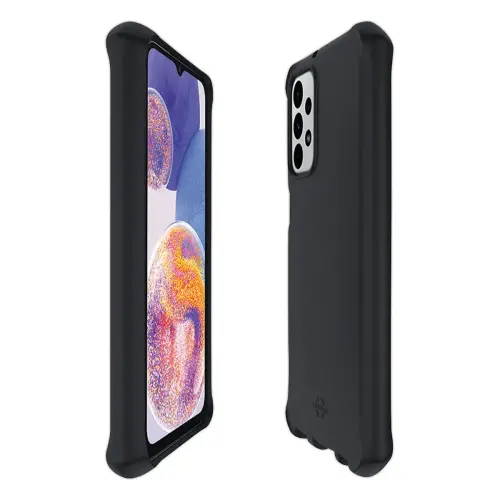 Coque renforc&eacute;e noire pour Samsung Galaxy A23 5G 