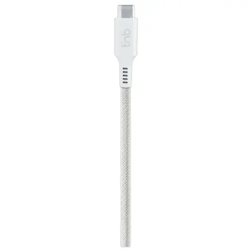 C&acirc;ble USB-C/USB-C magn&eacute;tique - Blanc - T'NB 