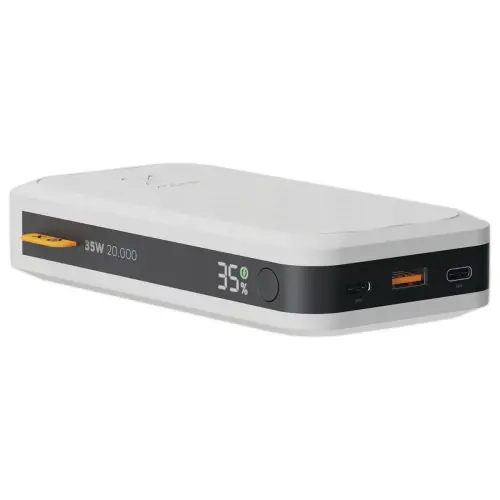 Batterie externe Powerbank 35W Fuel Series 20.000 mAh - Blanc 