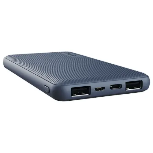 Batterie externe Powerbank Trust PrimoEco 10.000 mAh - Bleu