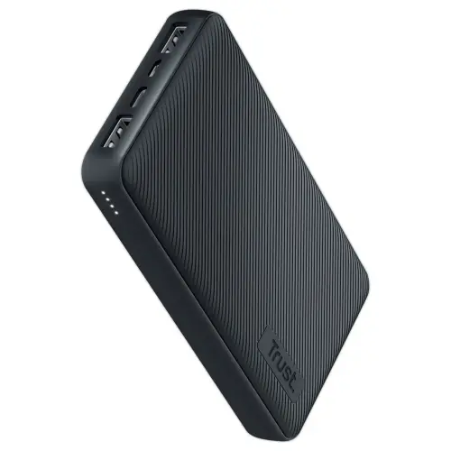 Batterie externe Powerbank Trust PrimoEco 15.000 mAh - Noir