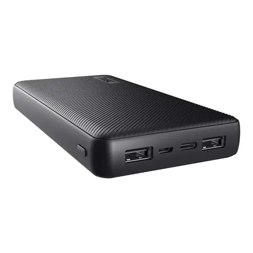 Batterie externe Powerbank Trust PrimoEco 20.000 mAh - Noir