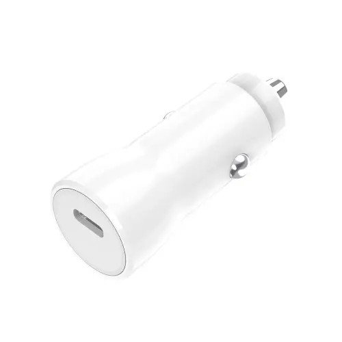Chargeur voiture USB-C + câble Lightning 1M