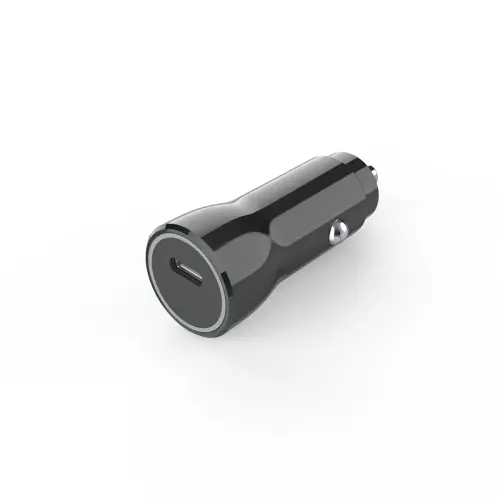 Chargeur voiture USB-C + câble type C 1M