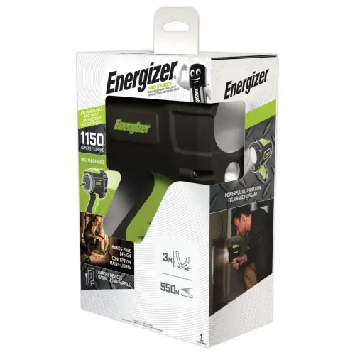 Projecteur rechargeable - 1150 lumens - ENERGIZER