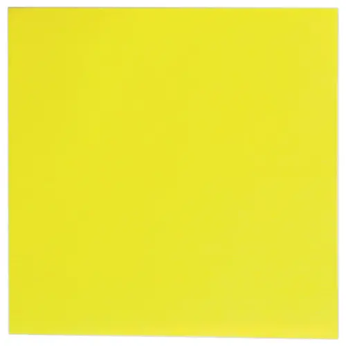Bloc notes adh&eacute;sives 75 x 75 mm jaune fluo 