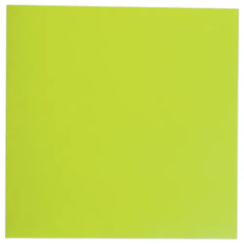 Bloc notes adh&eacute;sives 75 x 75 mm vert fluo 