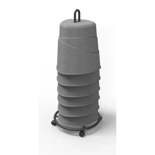 Chariot mobile pour tabouret NIMBO