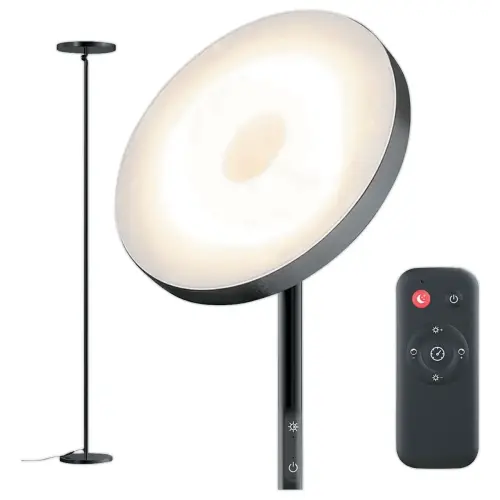 Lampadaire Full Moon &ndash; LED &ndash; Noir &ndash; CEP 