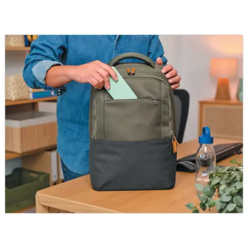 Sac &agrave; dos de 16" LISBOA -  Vert 