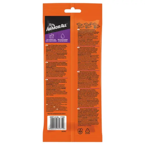Lingettes entretien automobile - Nettoyant voiture multi-usages - ARMOR ALL