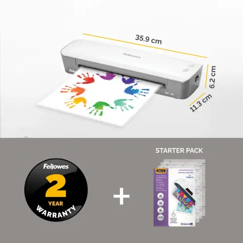 Plastifieuse Ion – A4 - Blanc – Fellowes