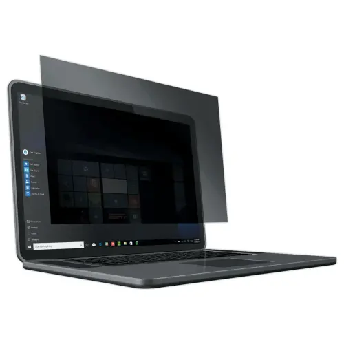 Filtre confidentialit&eacute; amovible 2 directions PC portables 15,6" 16:9 