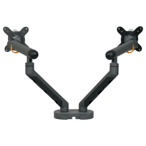 Bras porte-écran double BE Flexible Dual - Anthracite
