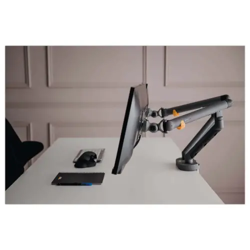 Bras porte-écran double BE Flexible Dual - Anthracite