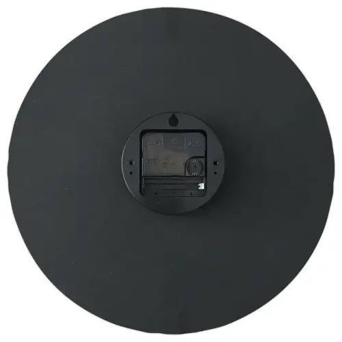 Horloge Oxford Savana Bois MDF - Noir