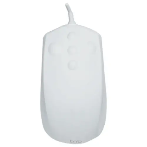 Souris filaire médicale blanc
