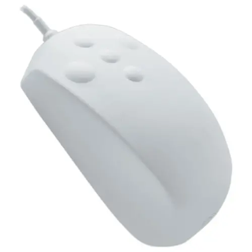 Souris filaire médicale blanc