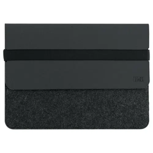 POCHETTE PC PORTABLE ECO FRANCE 13-14'' NOIR/GRIS