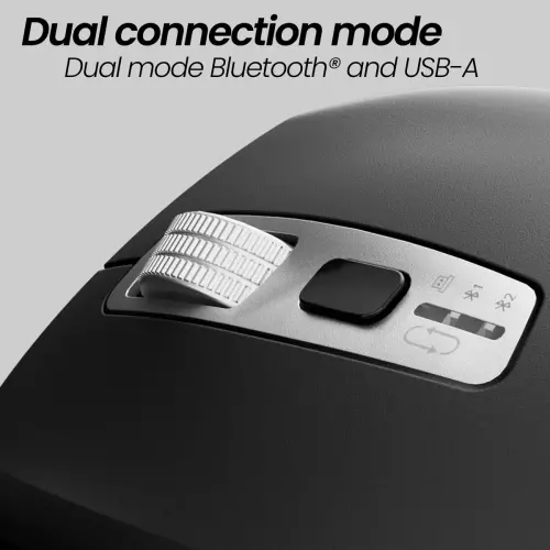 Souris INFINITEPRO - Double molette - Sans fil rechargeable - T'NB 
